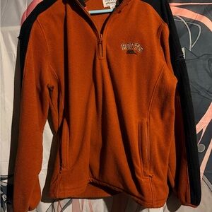 Roots Athletics Red & Black Fleece sweater